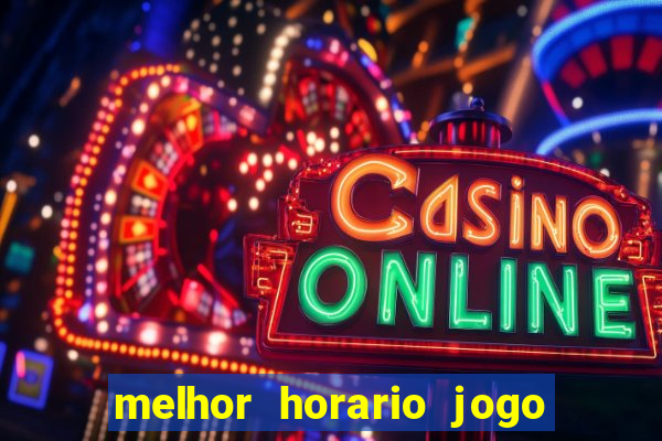 melhor horario jogo fortune rabbit